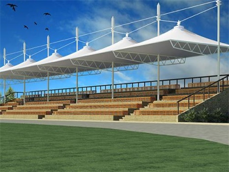 如何节省膜结构车棚的维修清理费用